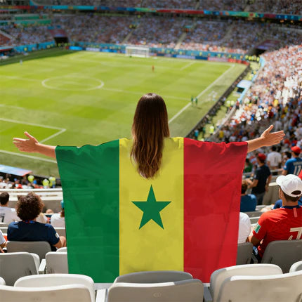 Senegal Fan Cape